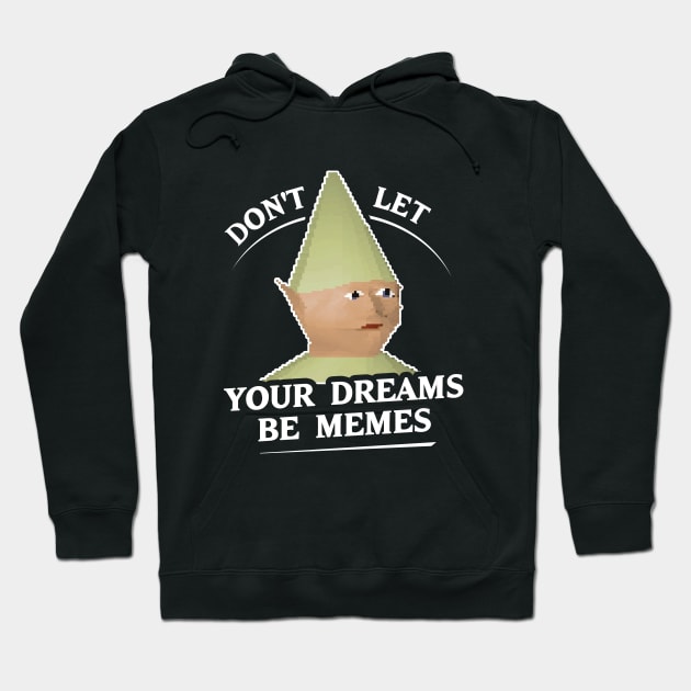 Don't Let Your Dreams Be Memes Hoodie by dumbshirts